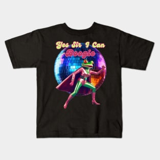 Yes sir I can boogie Kids T-Shirt